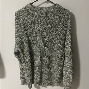 Women's Gray Knit Sweater